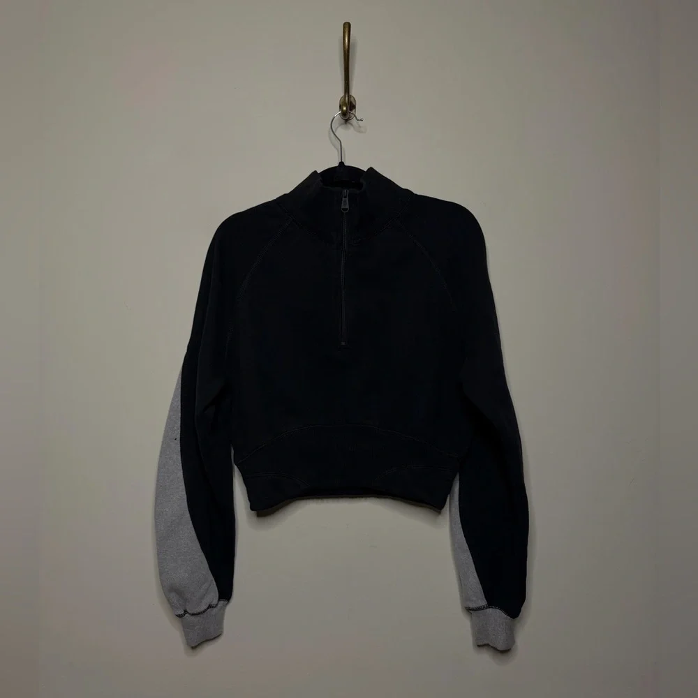 Free People Out Of The Park Pullover in Black